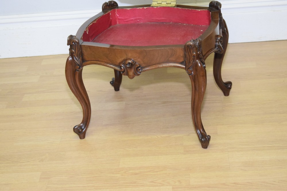 Victorian Rosewood Stool View X