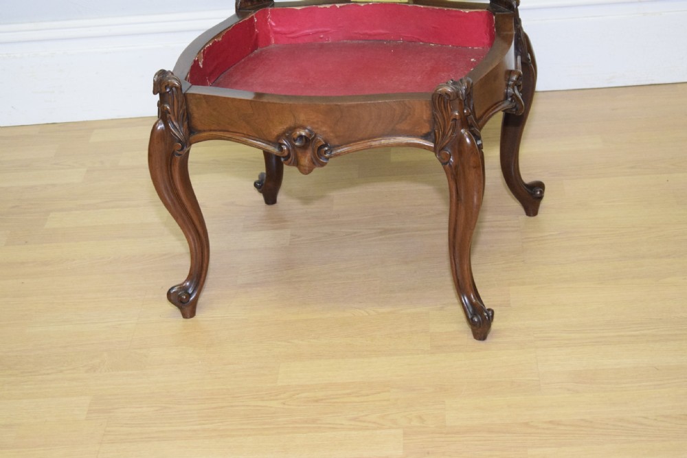 Victorian Rosewood Stool View XI