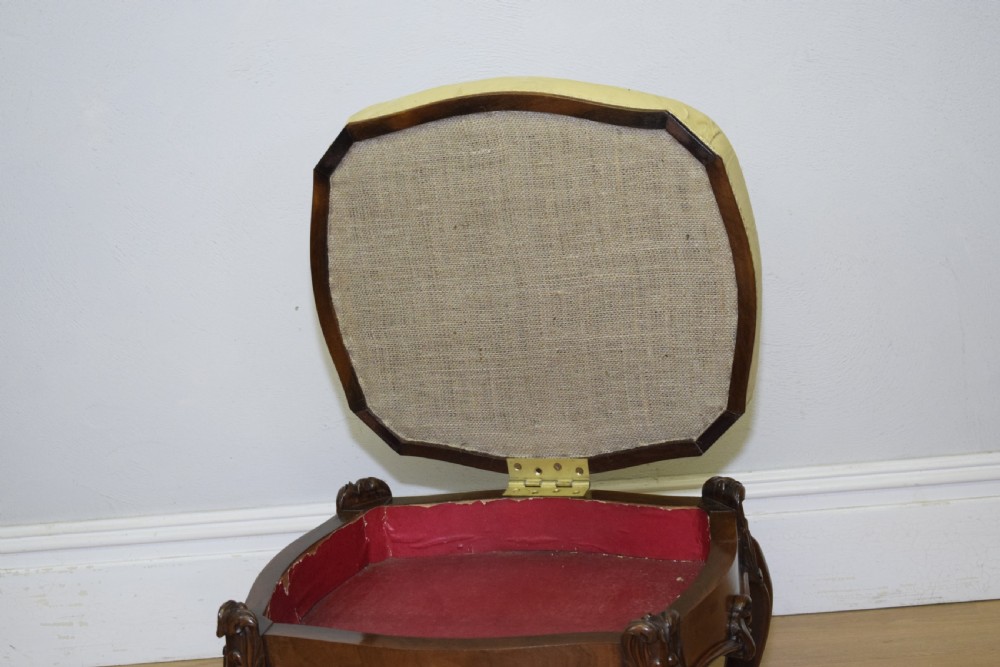 Victorian Rosewood Stool View XII