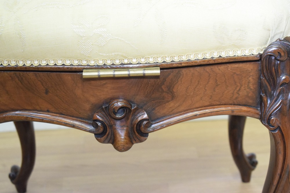 Victorian Rosewood Stool View XIX