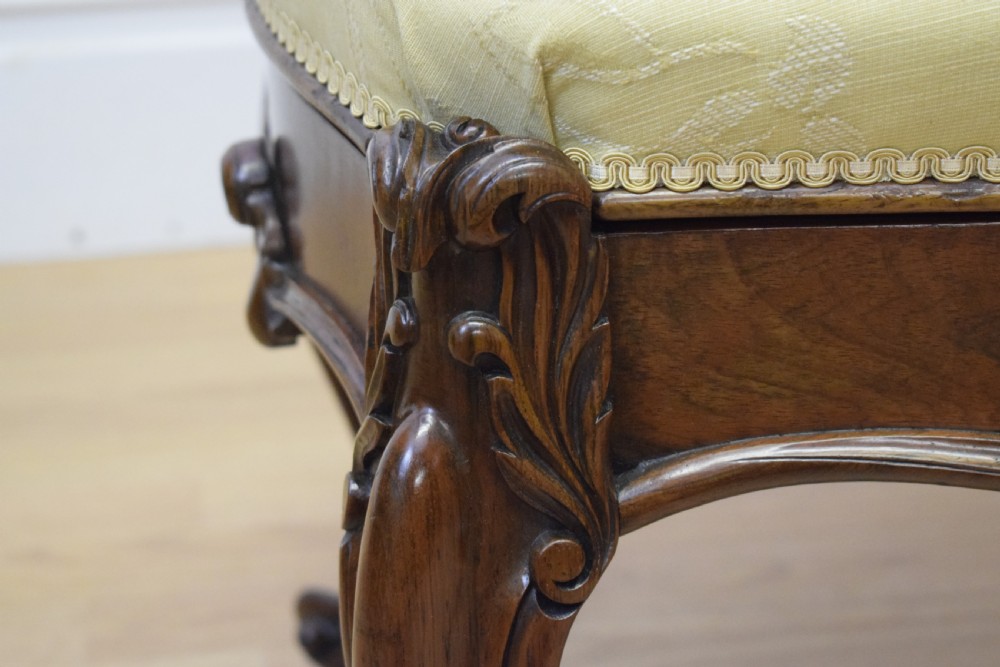 Victorian Rosewood Stool View XXII