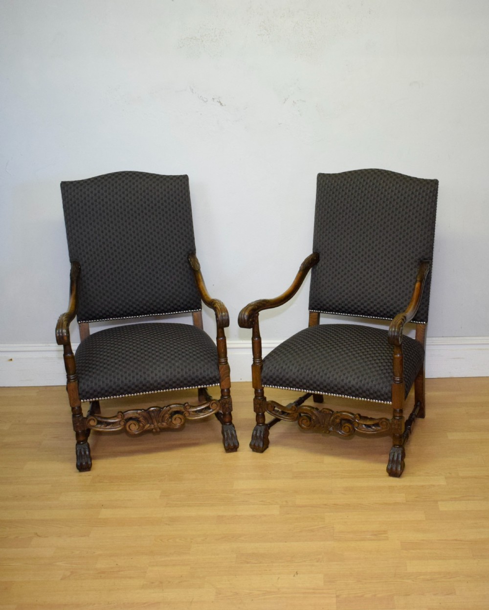 Pair of French Armchairs View II