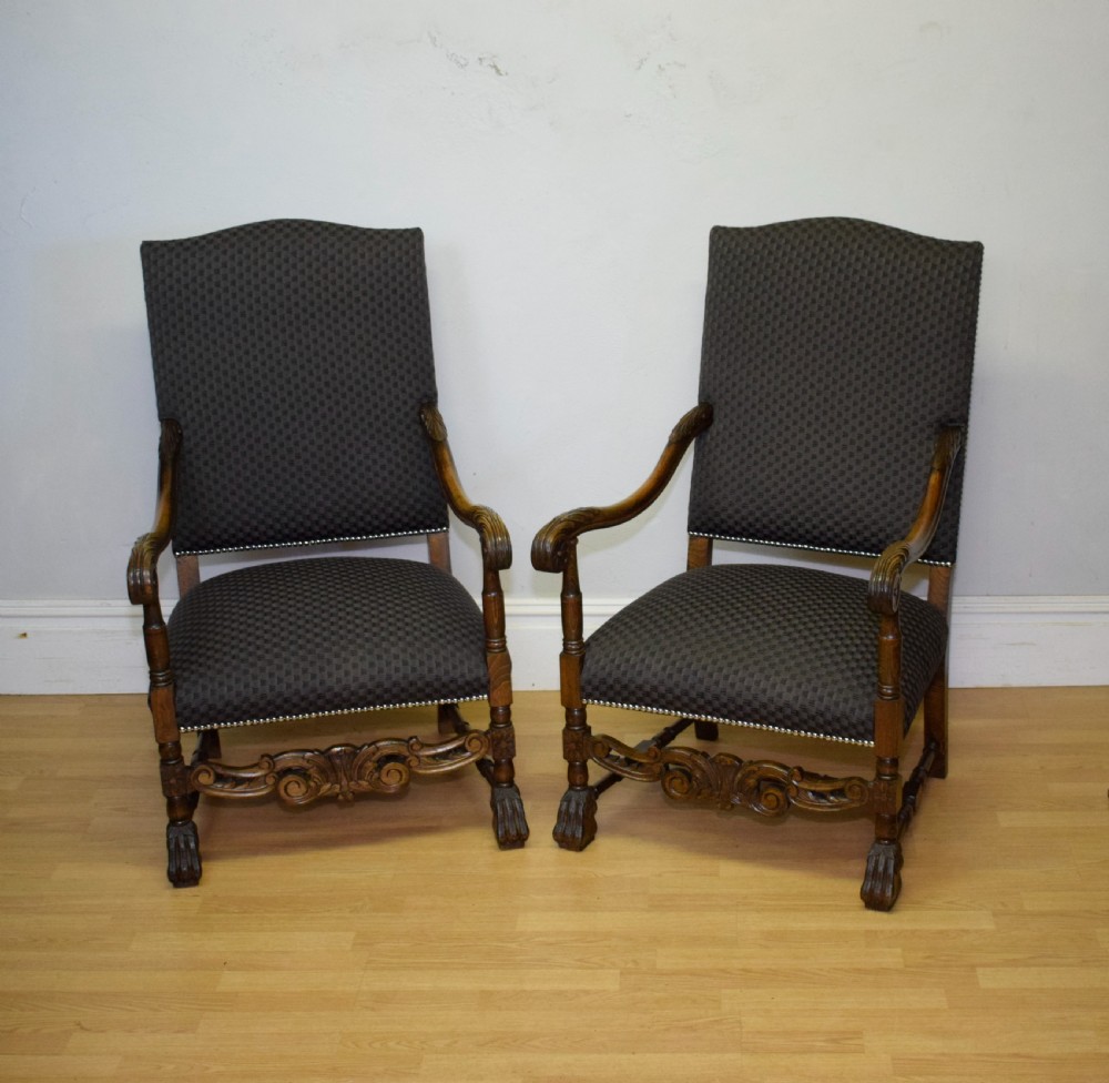 Pair of French Armchairs View III