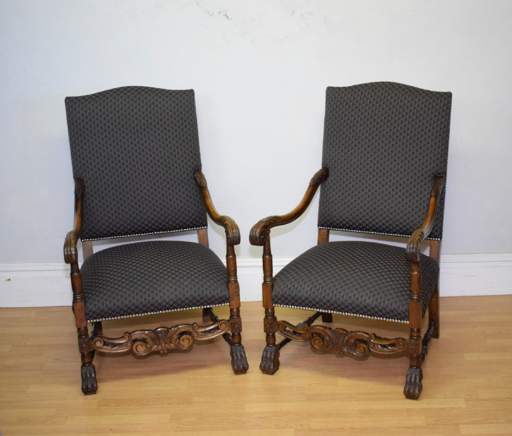 Pair of French Armchairs View IV