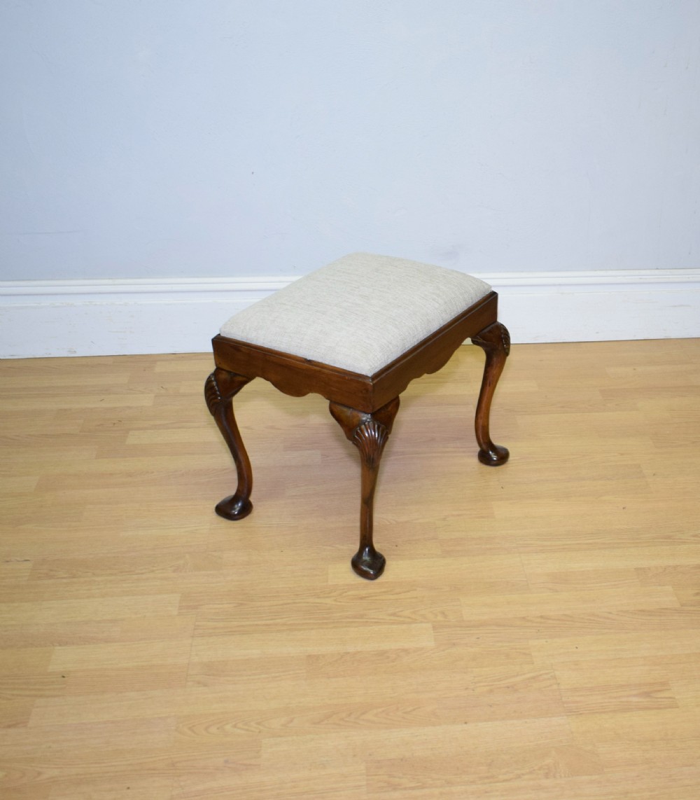 Antique Mahogany Stool