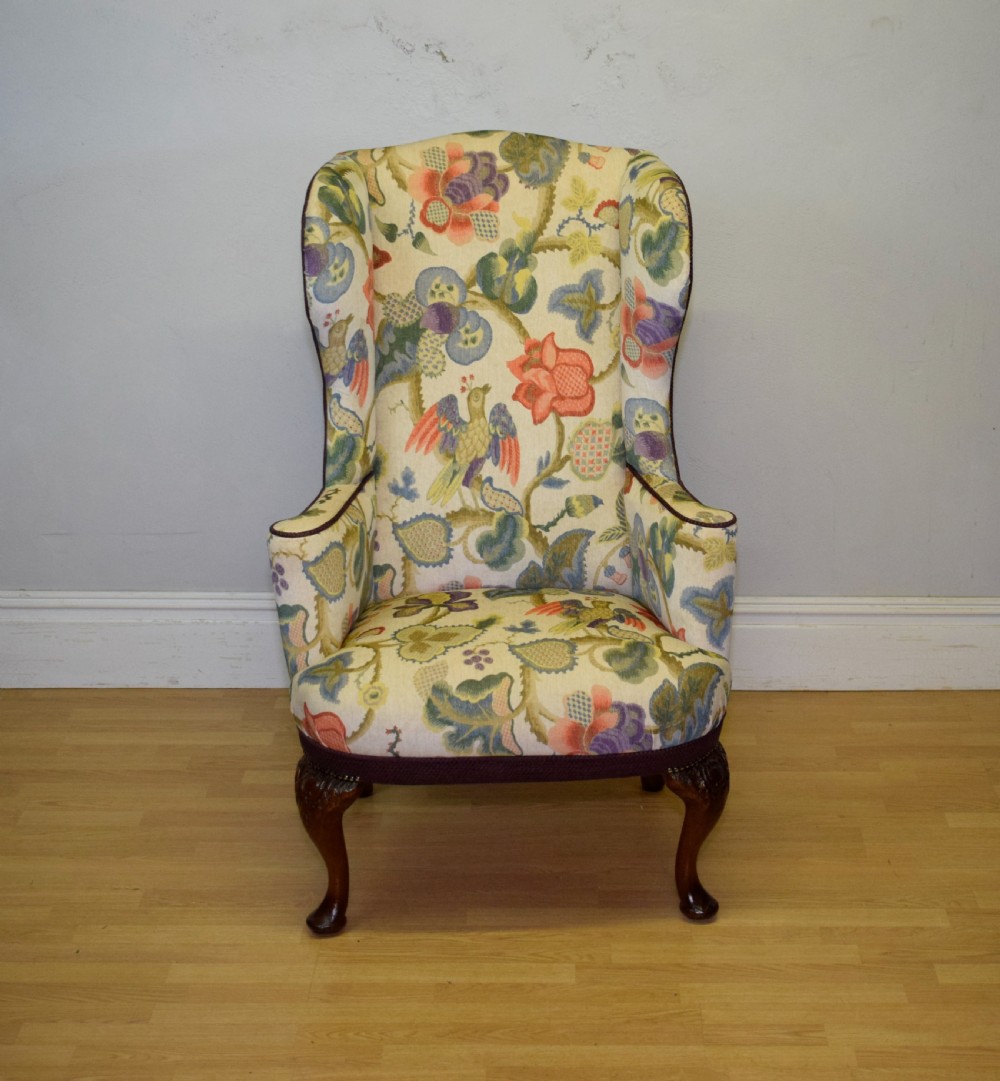 Georgian Period Wing Back Armchair View VI