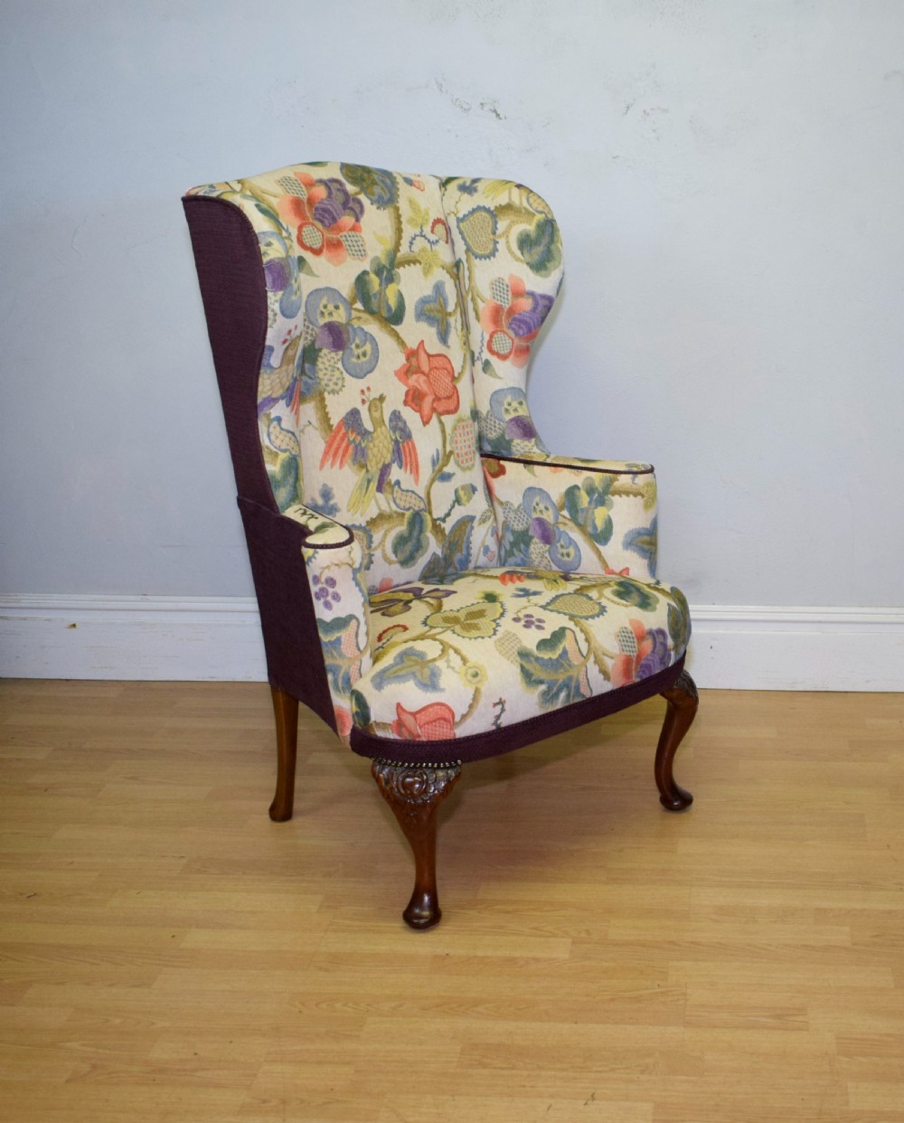Georgian Period Wing Back Armchair View XII