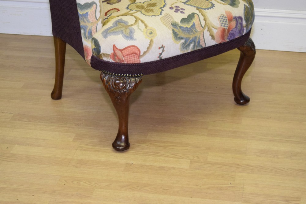 Georgian Period Wing Back Armchair View XIII