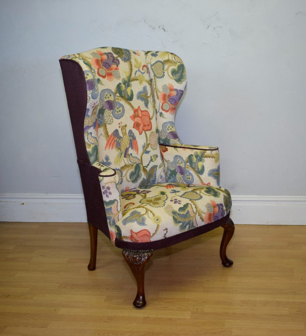 Georgian Period Wing Back Armchair View XVI