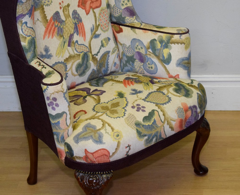 Georgian Period Wing Back Armchair View XIX