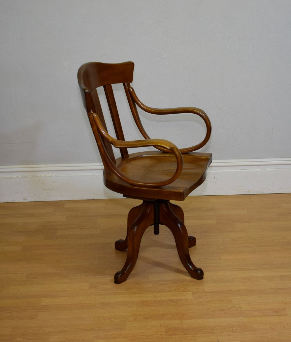 Antique Swivel Desk Chair View II