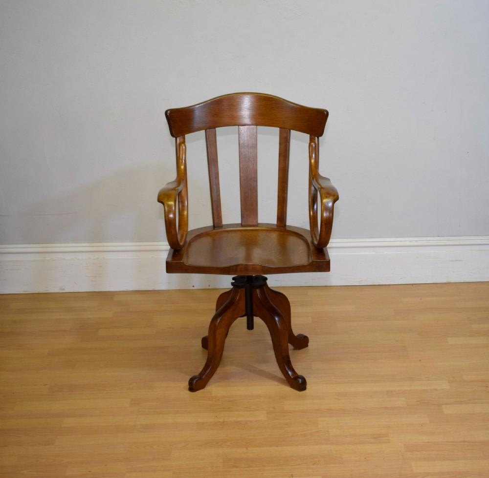 Antique Swivel Desk Chair View III