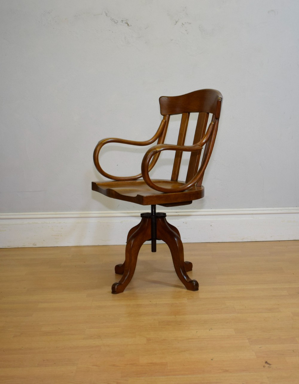 Antique Swivel Desk Chair View XIII
