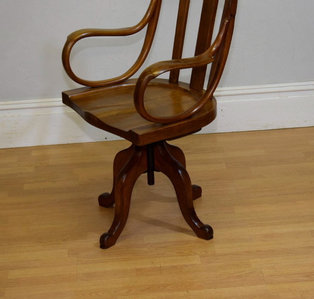 Antique Swivel Desk Chair View XVIII