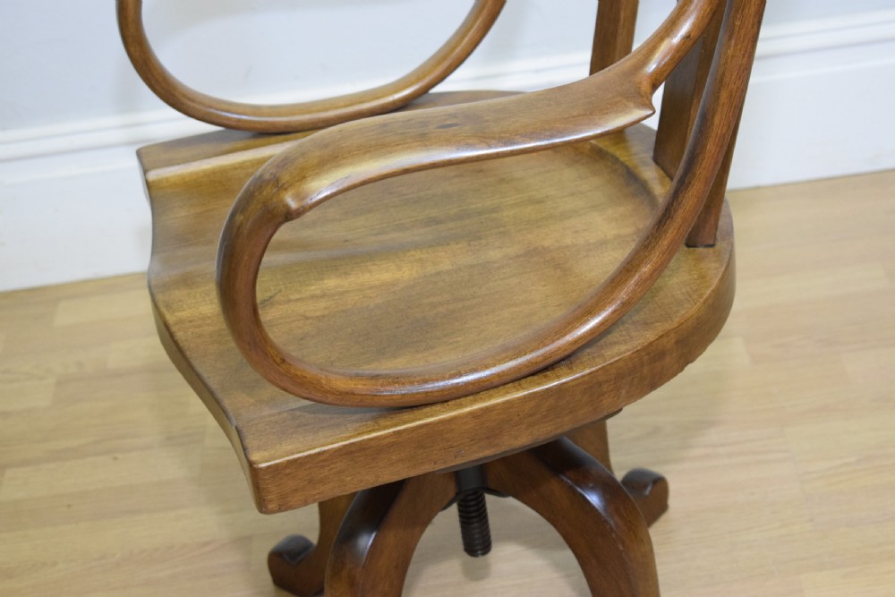 Antique Swivel Desk Chair View XXIII