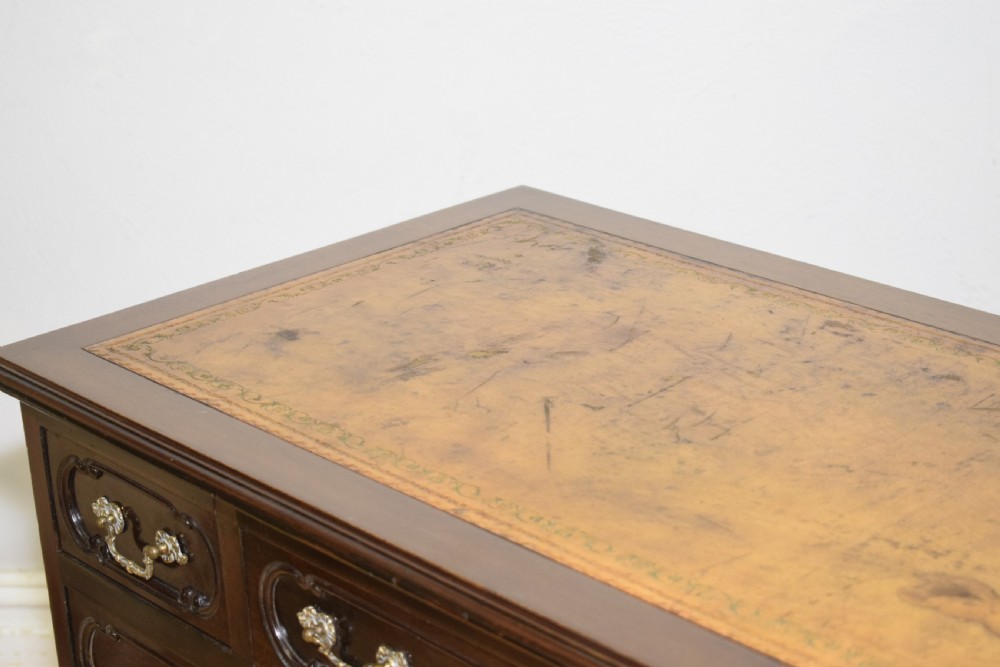 Antique Edwardian Desk View XIV