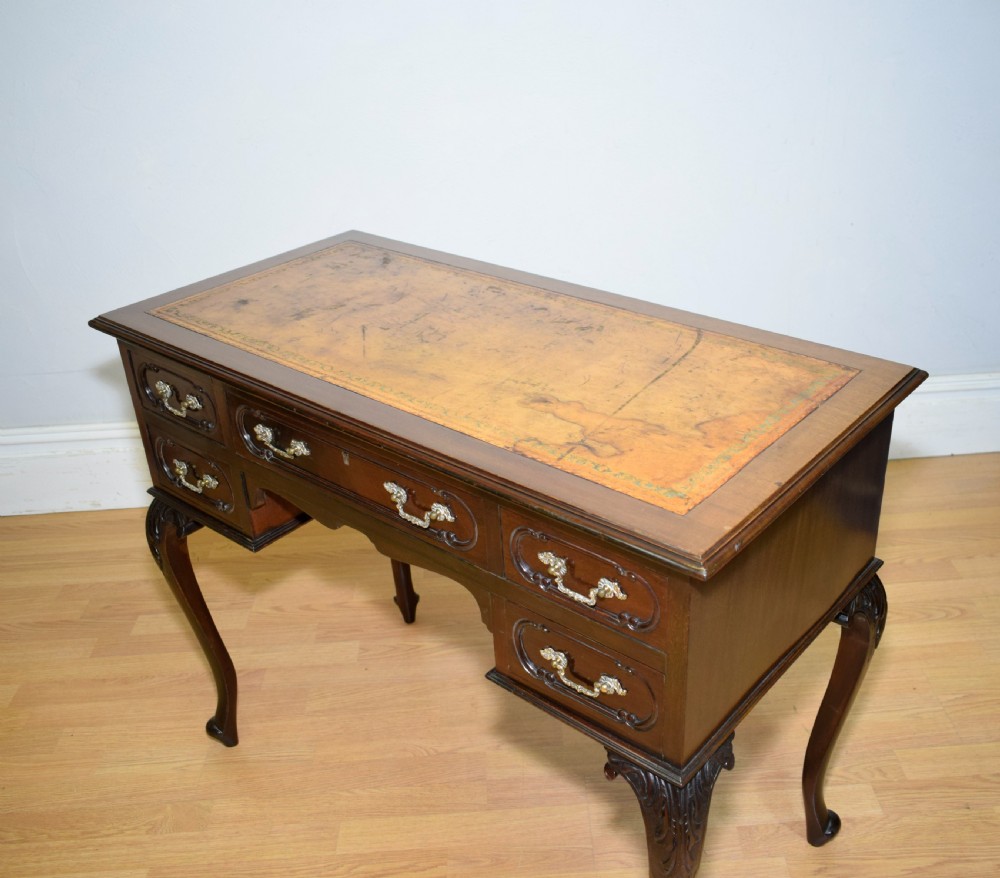 Antique Edwardian Desk View XV