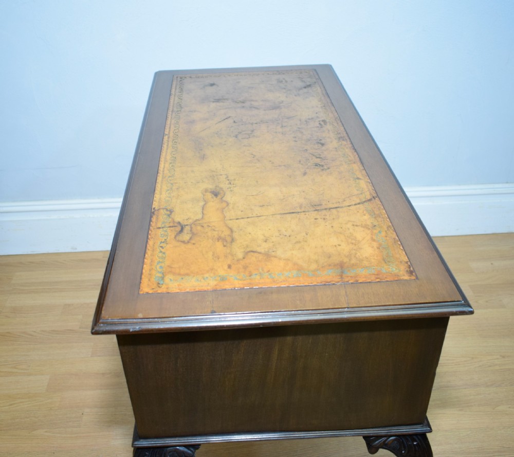 Antique Edwardian Desk View XX