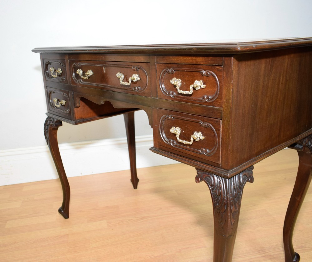 Antique Edwardian Desk View XXIV