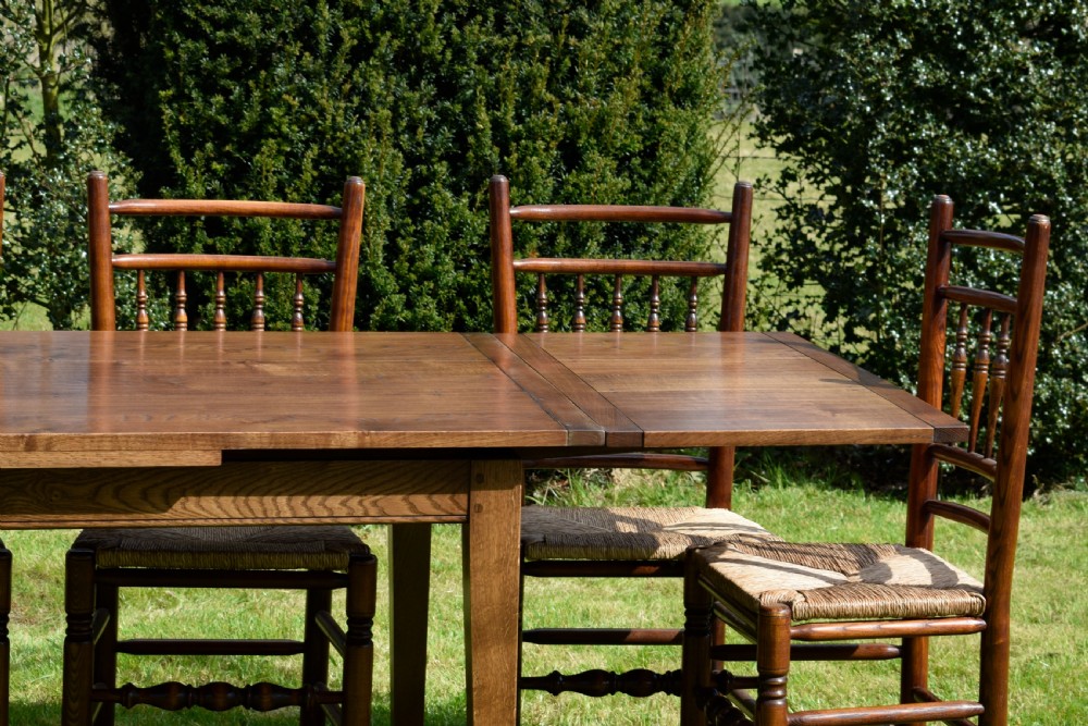 Farmhouse / Kitchen Dining Table & 6 Chairs View XV