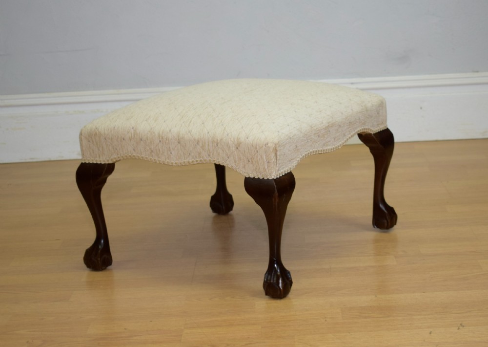 Early 20th Century Foot Stool View II