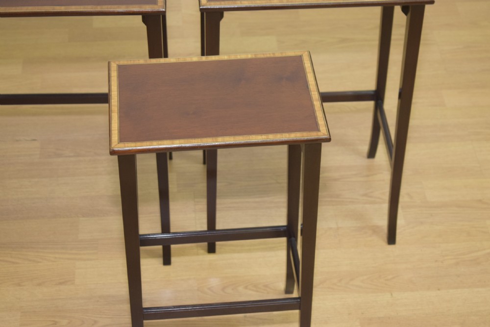 Edwardian Nest of Tables View VI