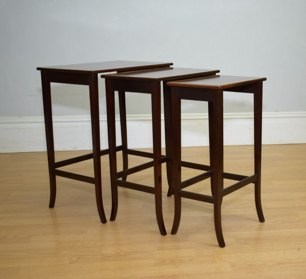 Edwardian Nest of Tables View VIII