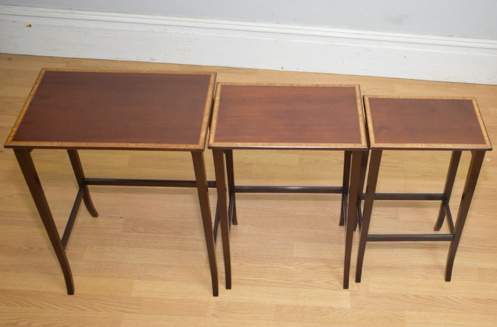 Edwardian Nest of Tables View IX