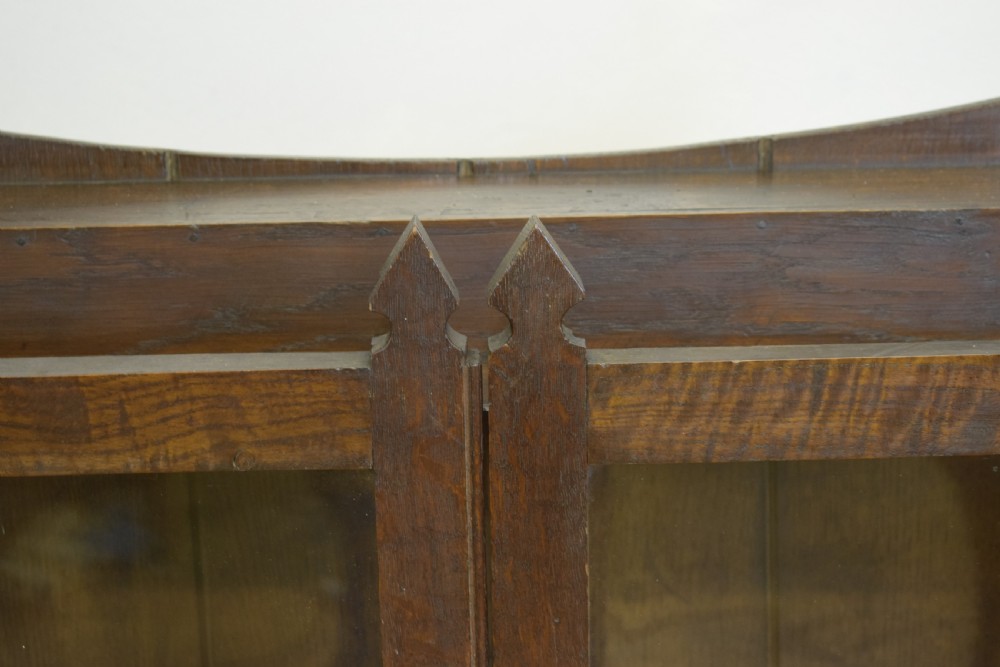 Arts & Crafts Oak Bookcase View VI