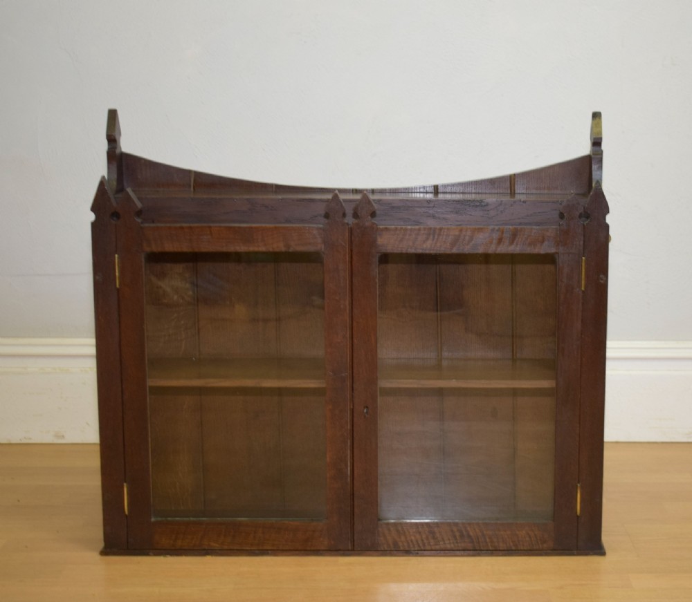 Arts & Crafts Oak Bookcase View X