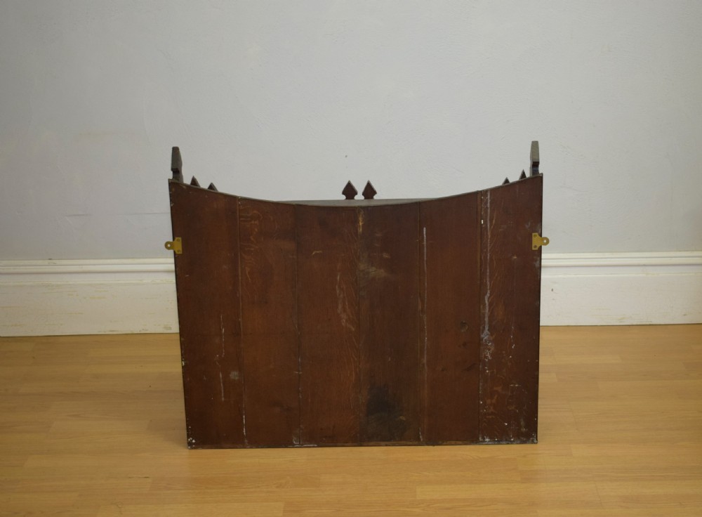 Arts & Crafts Oak Bookcase View XV