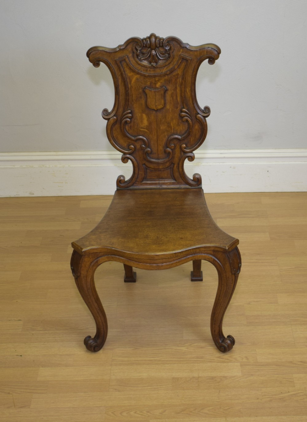 Antique Quality Oak Hall Chair
