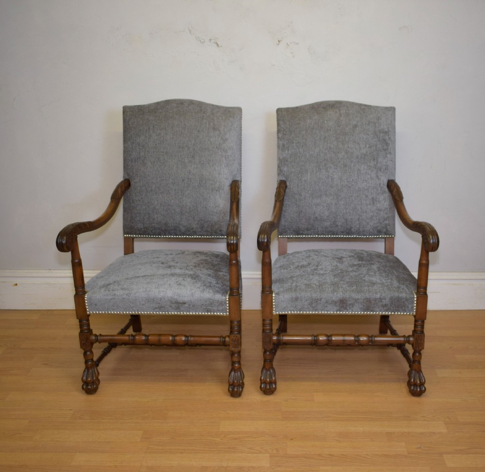 Pair of Early 20th Century French Armchairs