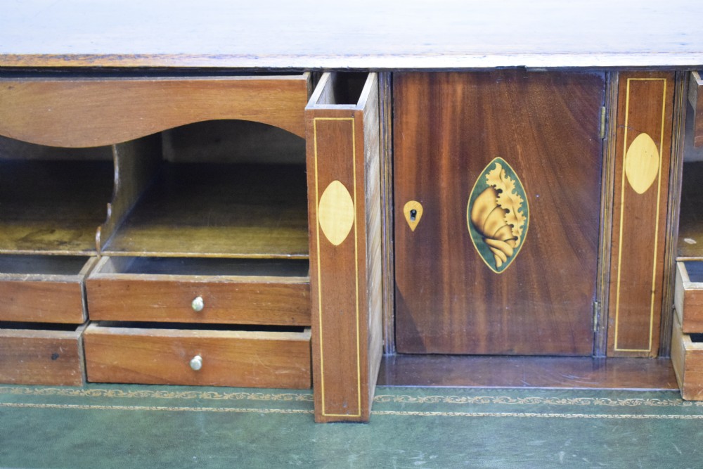 Georgian Period Oak Bureau View X