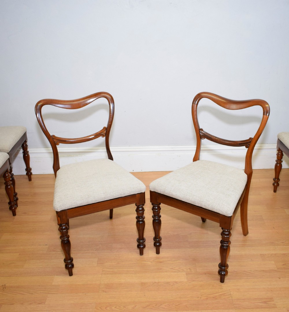 Set of 6 Rosewood Regency Dinning Chairs View XII