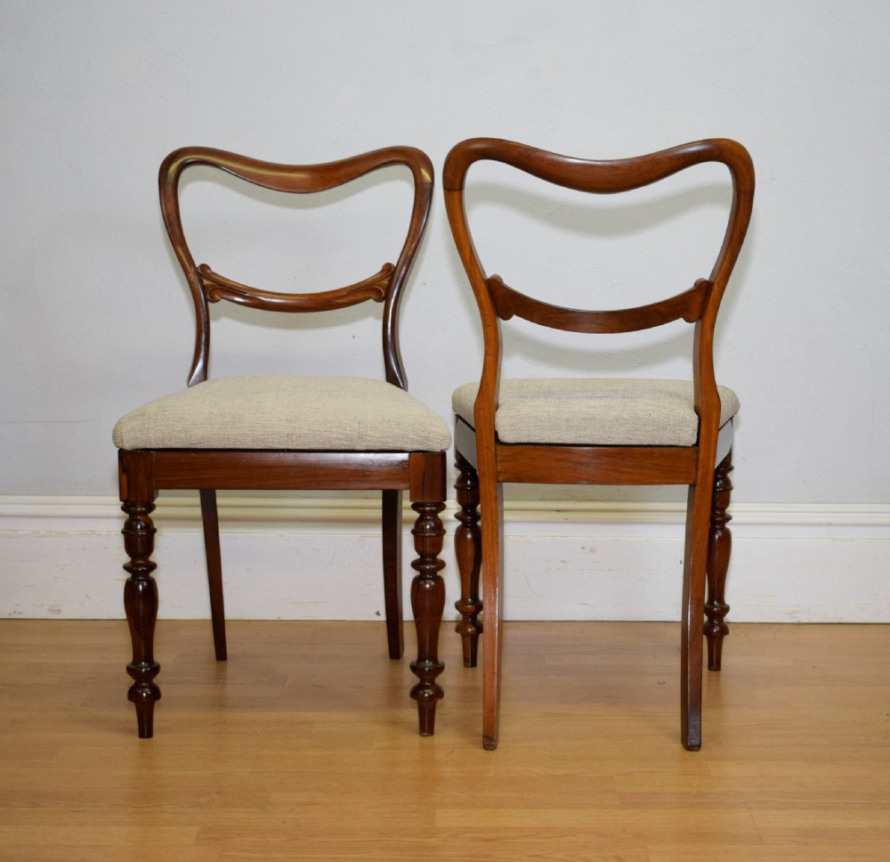 Set of 6 Rosewood Regency Dinning Chairs View XIV
