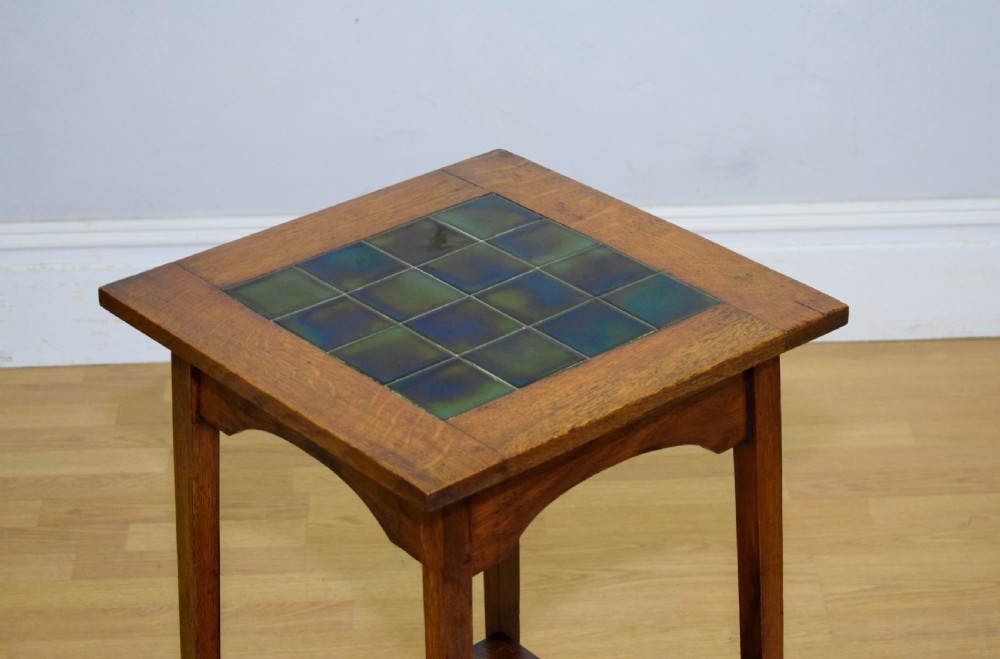 Antique Arts & Crafts Side Table View IX