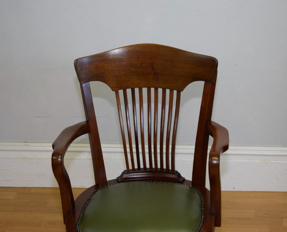 Antique Edwardian Desk Chair View III