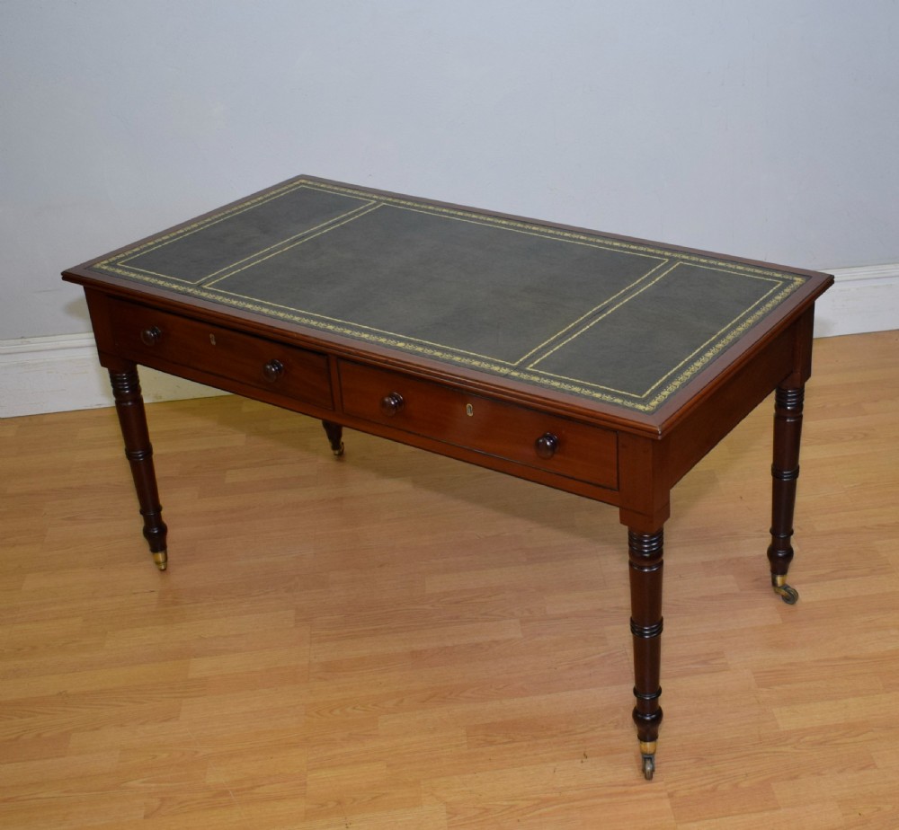Antique Regency Partners Desk