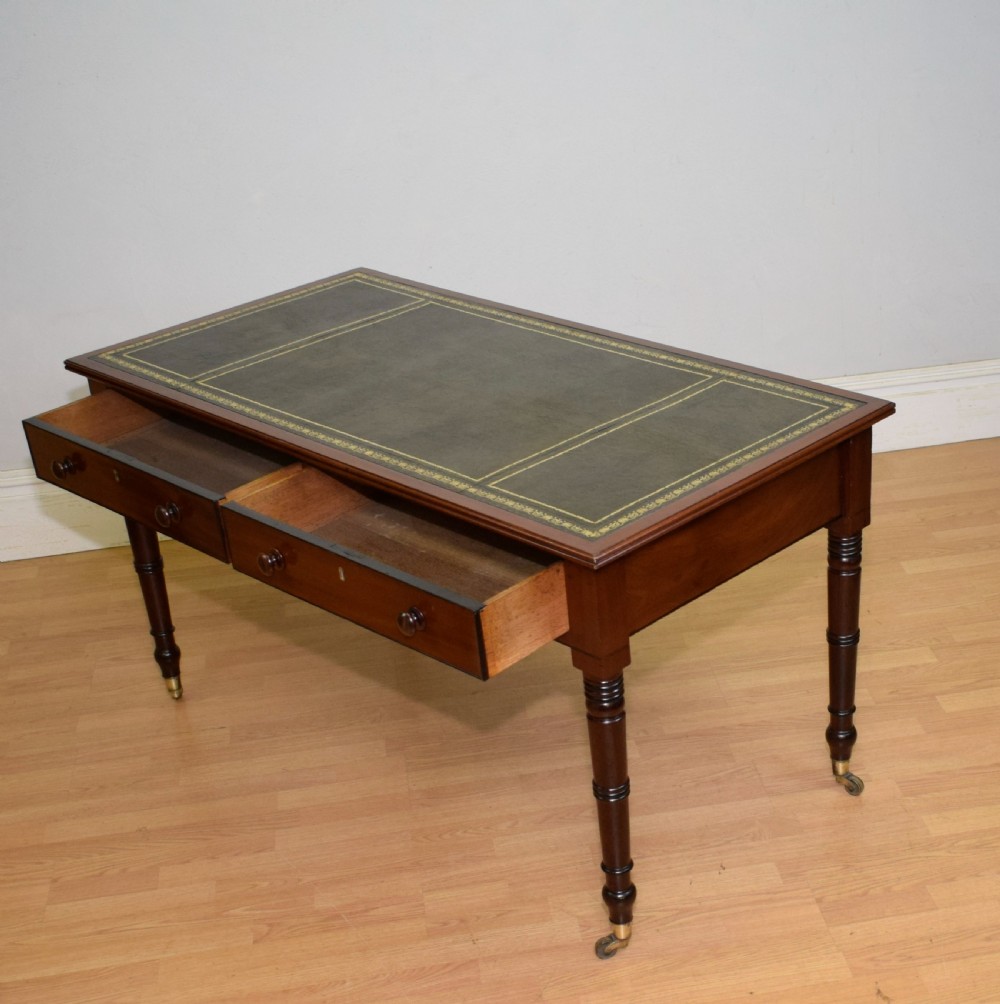 Antique Regency Partners Desk View VI