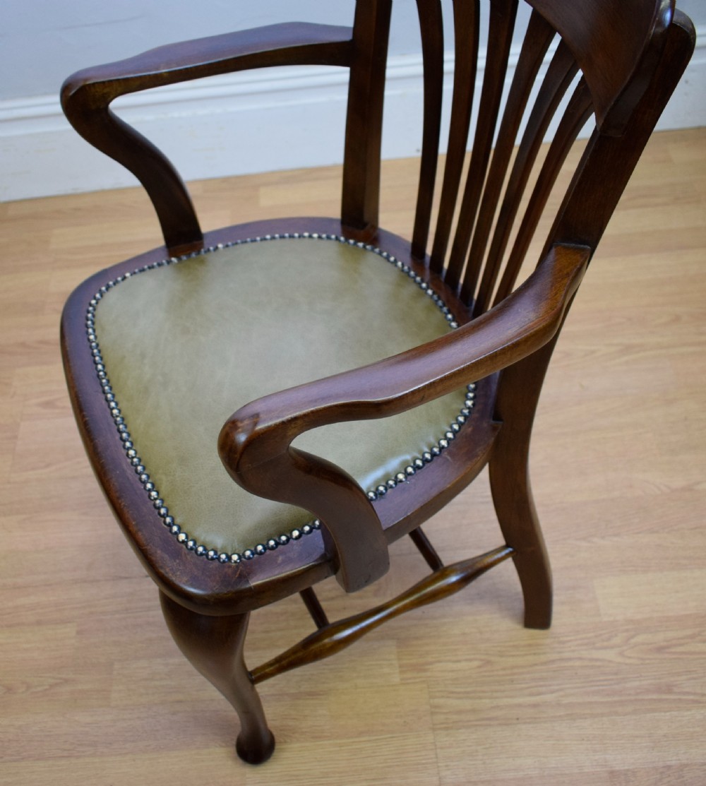  Edwardian Desk Armchair View XIII