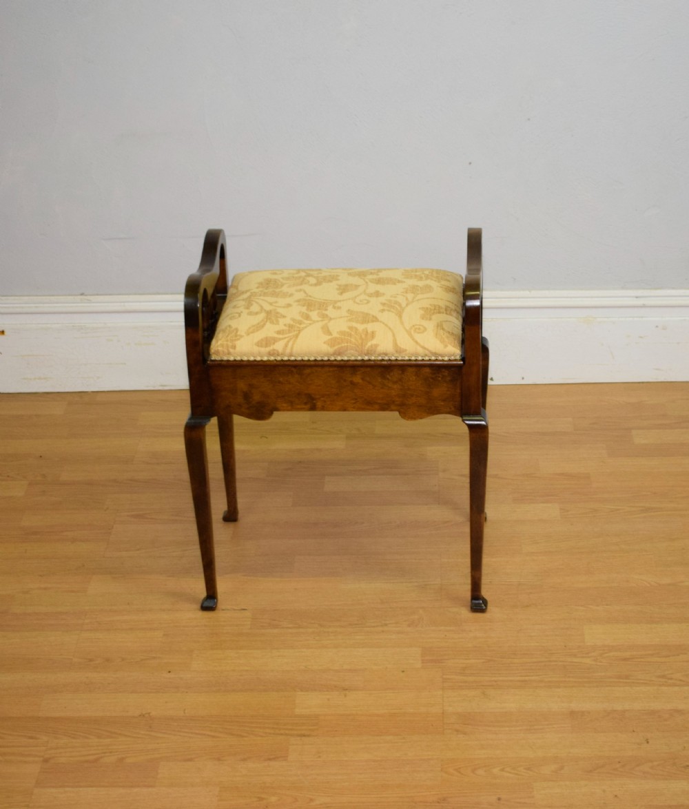 Edwardian Piano Stool View III