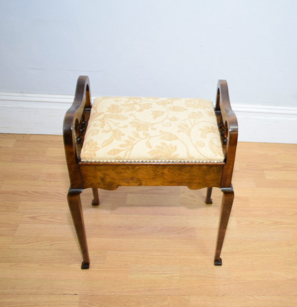 Edwardian Piano Stool View XI