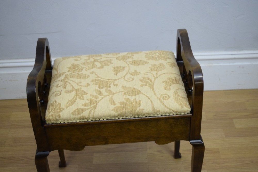 Edwardian Piano Stool View XIII