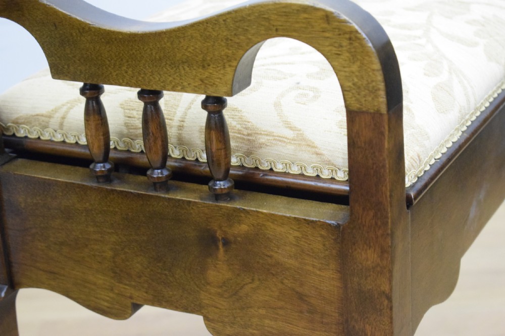 Edwardian Piano Stool View XVII