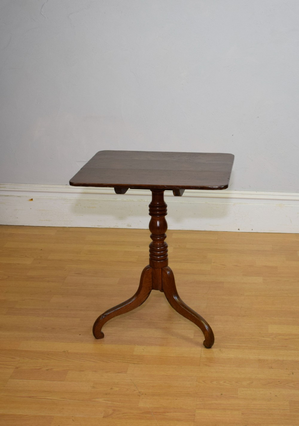 Georgian Period Oak Tripod Table