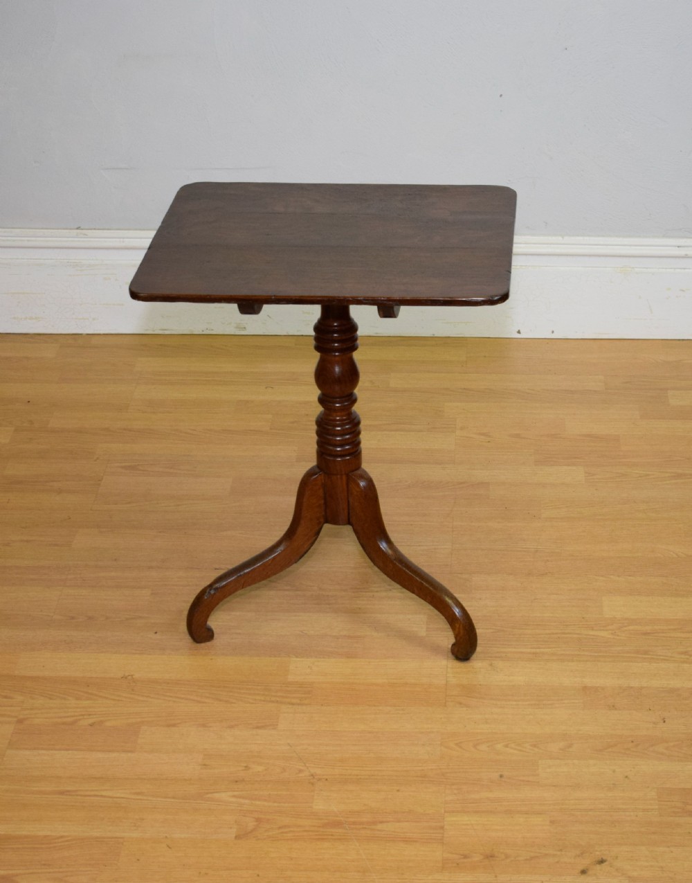 Georgian Period Oak Tripod Table View II