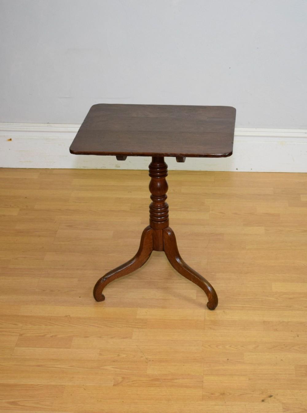 Georgian Period Oak Tripod Table View IV