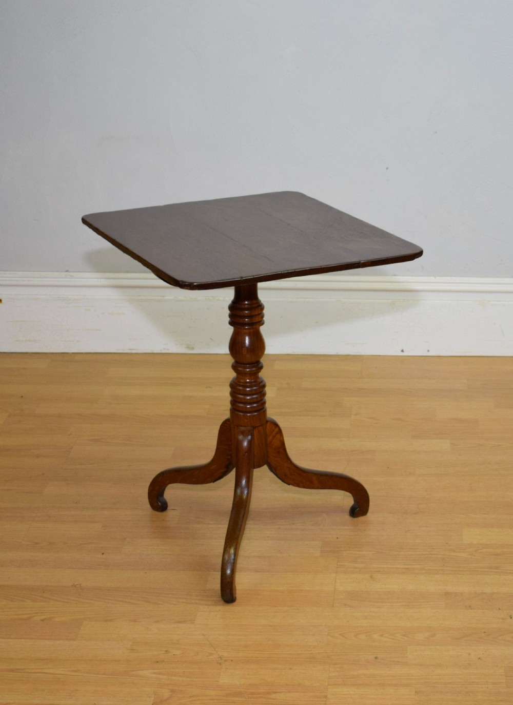 Georgian Period Oak Tripod Table View V