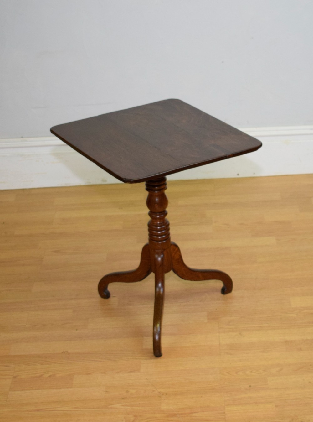 Georgian Period Oak Tripod Table View VI